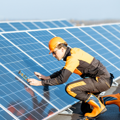 Montagem de Painéis Solares